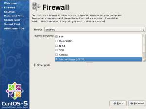 Configurasi Firewall